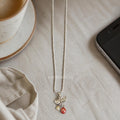 Charming Dual Cherry Pendant Necklace