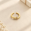 Crystal Finger Wrap Ring (Free Size)