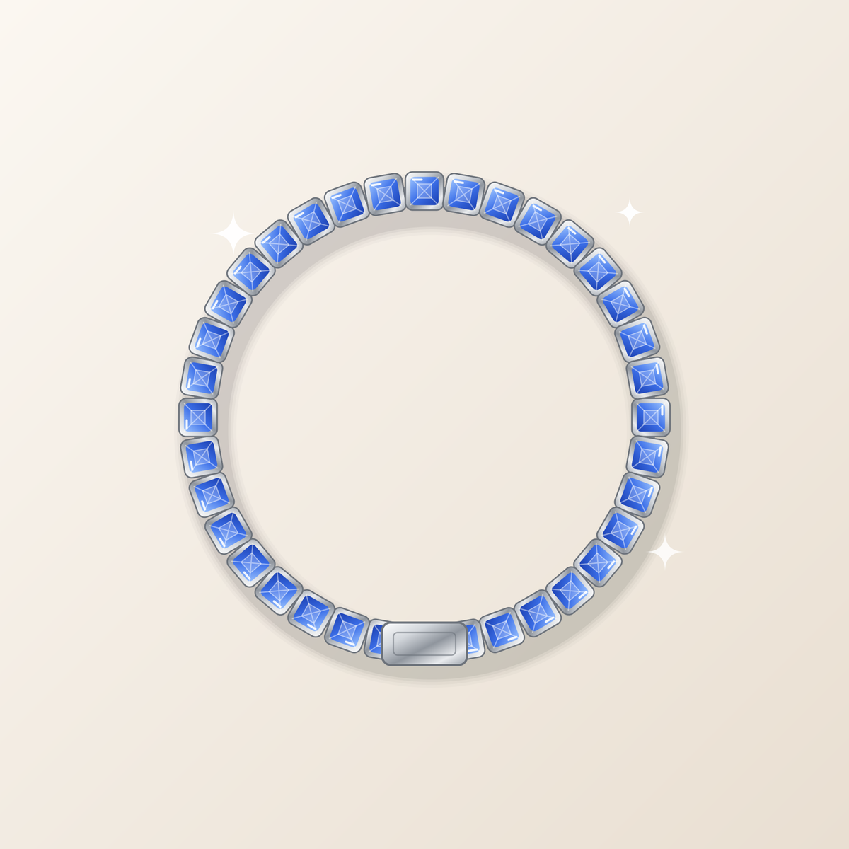 Crystal Tennis Bracelet
