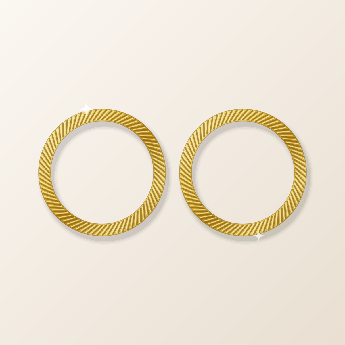Twisted Hoop Earrings